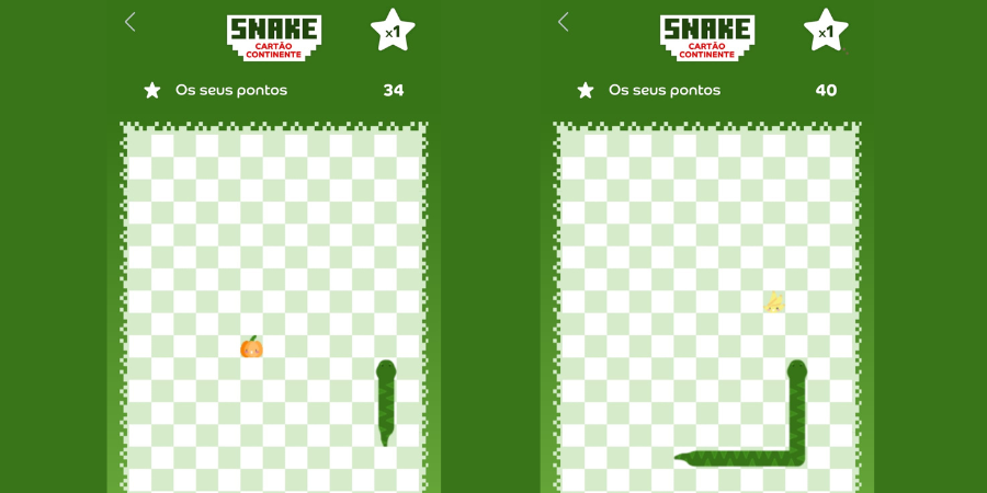 O jogo da cobra está vivo e de boa saúde no novo desafio da app Continente