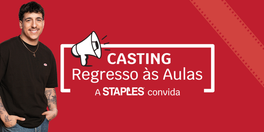 Staples e Fernando Daniel procuram jovens para campanha de Regresso às Aulas