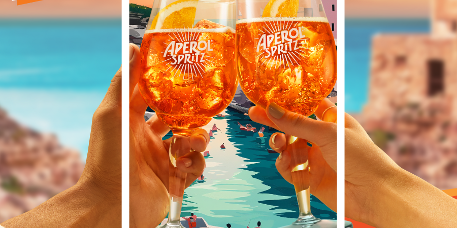 Está a precisar de uma festa ao final do dia? Aperol celebra o Verão com “Sunset in Glass”