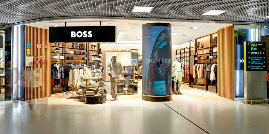 Boss abre nova loja no Aeroporto de Lisboa