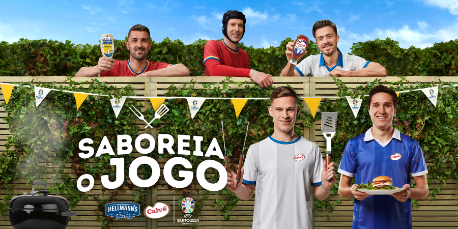 Euro 2024 joga-se ao sabor dos molhos Calvé e Hellmann’s. Há prémios para ganhar