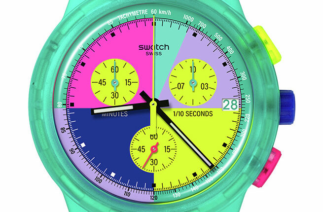 SWATCH NEON FLASH ARROW 130 euros (2)