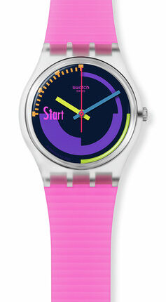 SWATCH NEON PINK PODIUM_75 euros