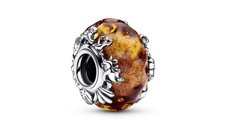 Conta Pandora Disney The Lion King Murano Glass Charm em prata 925 e vidro de murano_49euros_793252C00