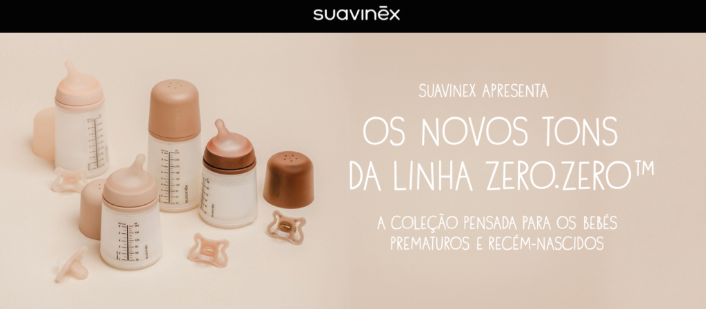 Suavinex apresenta os novos tons da linha Zero.Zerotm, a coleção pensada para os bebés prematuros e recém-nascidos