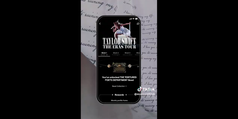 TikTok lança experiência interactiva para celebrar tour de Taylor Swift. Há desafios para completar