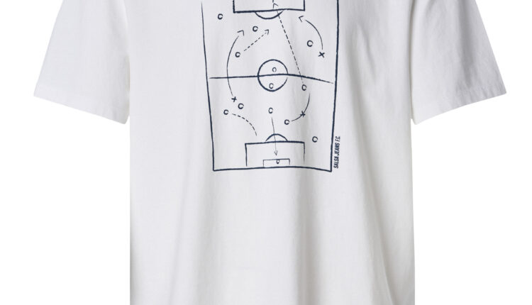 Tshirt de Futebol com Estampado Frontal Branco PVP 39.95€