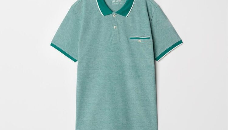 000041135898009 Aplat Polo oxford piquet Homem Verde 17,99