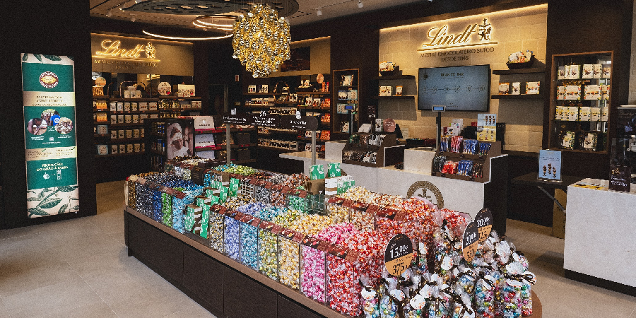 Depois do Colombo, Lindt & Sprüngli abre segunda loja na Grande Lisboa