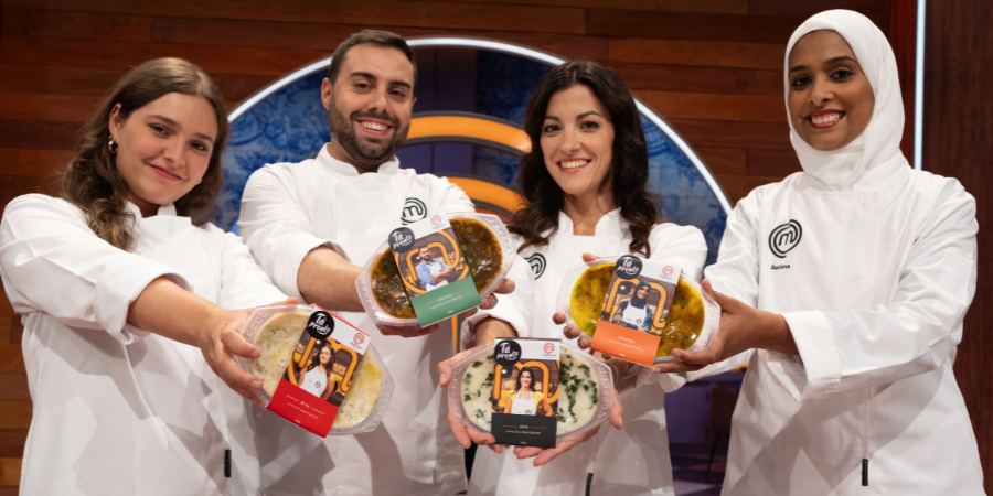 Estas refeições estão prontas a consumir e foram criadas pelos finalistas do MasterChef