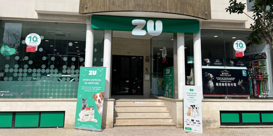 ZU estreia-se na Veneza de Portugal. Aveirenses já podem encontrar os essenciais para os pets