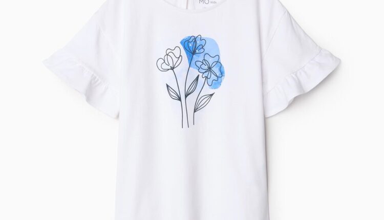 000041136572036 T-shirt folho Menina Branco 9,99