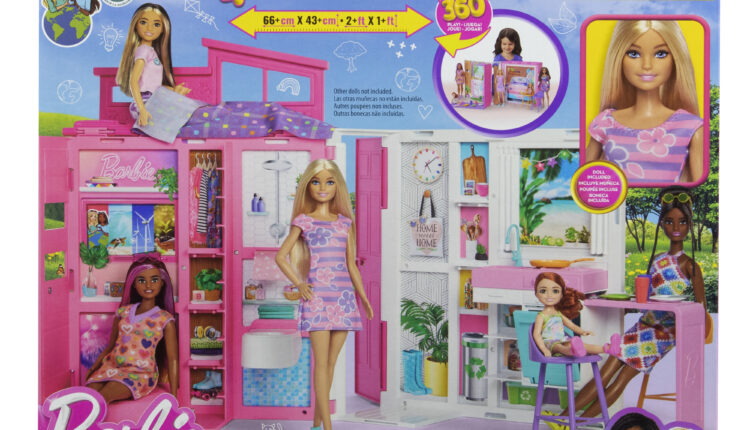 Barbie 65 aniversário Boneca com apartamento 4 andares4