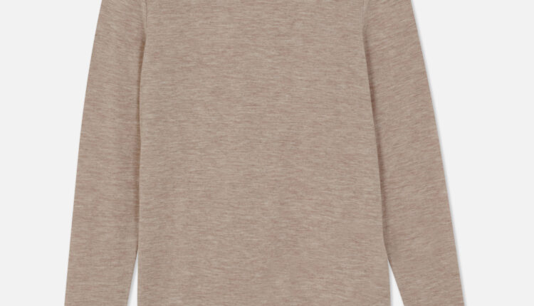 PRIMARK The Edit – LS Beige Jersey Tee £12, €14, �16, PLN60, CZK365, RON70