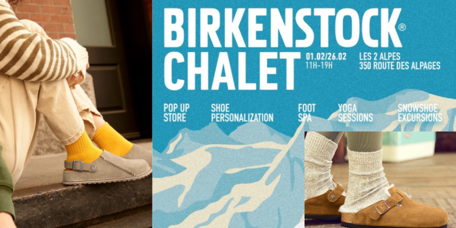 Birkenstock vai inaugurar uma nova e inédita loja Pop-Up