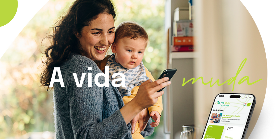 Porque a vida muda, a CA Vida mudou com a sua nova app