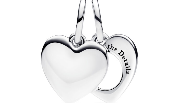 Conta-pendente dupla Pandora Engravable Heart Magnifying Glass – 69 euros