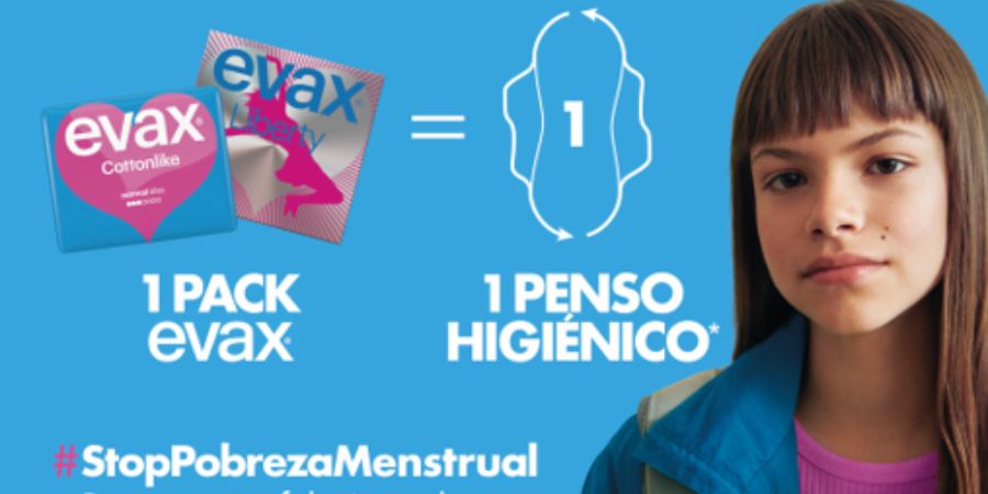 Evax oferece até um milhão de pensos higiénicos em segunda edição da iniciativa contra a pobreza menstrual