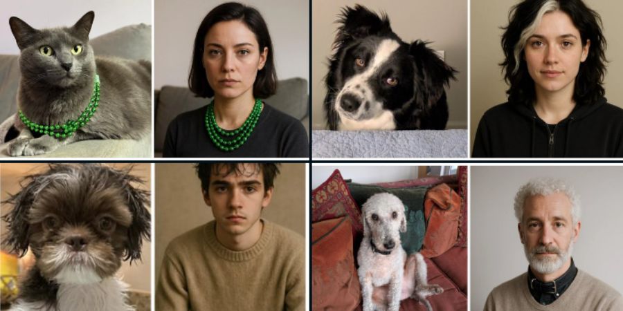 Nova moda viral do ChatGPT? Transformar animais de estimação em humanos