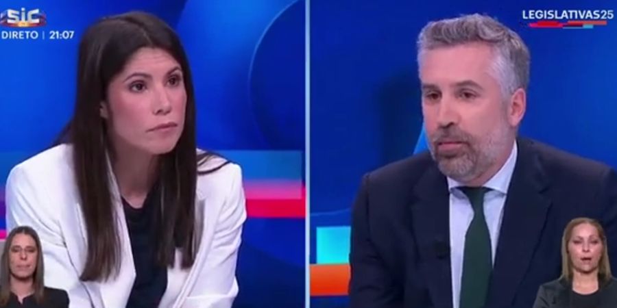 Debate entre Mariana Mortágua e Pedro Nuno Santos foi o mais visto da primeira onda de confrontos para as legislativas 2025