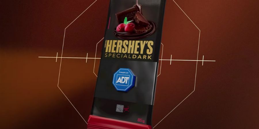 Hershey’s lança chocolate “à prova de roubo” com tecnologia da ADT