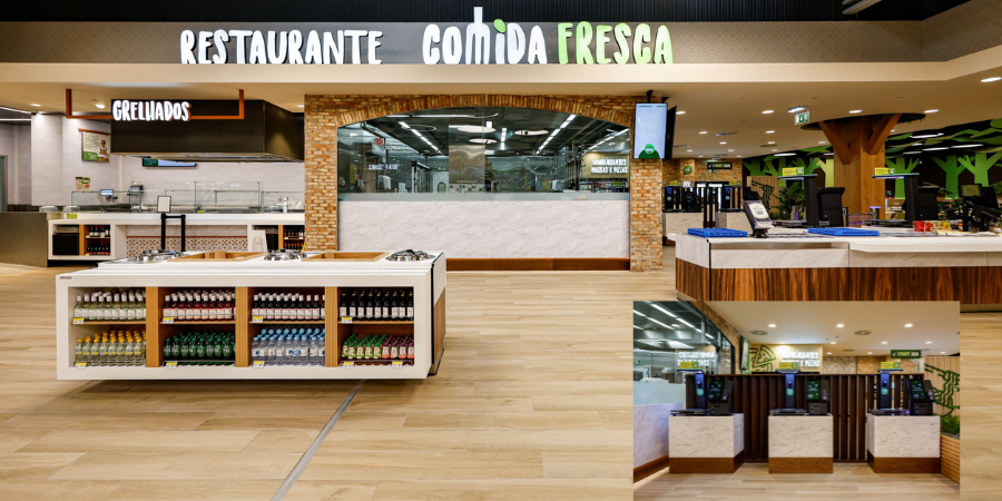 Comida Fresca, no Pingo Doce é o primeiro restaurante em Portugal com pagamento por IA