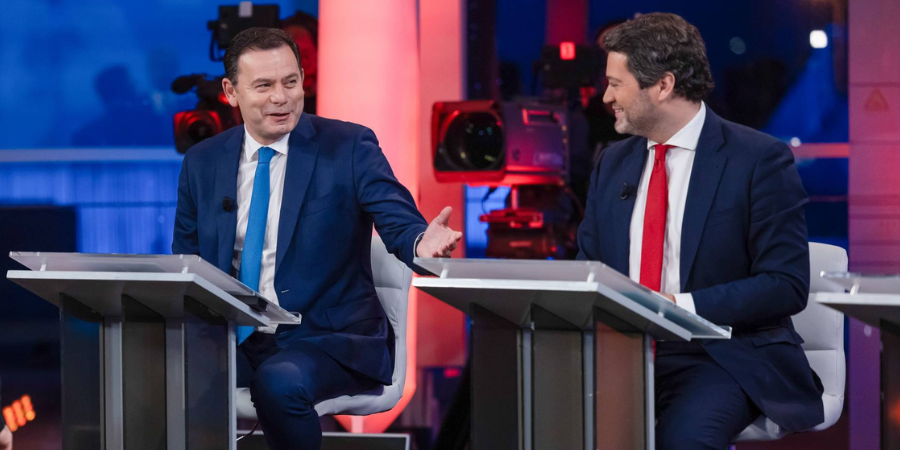 Montenegro é o mais mediático nas redes sociais