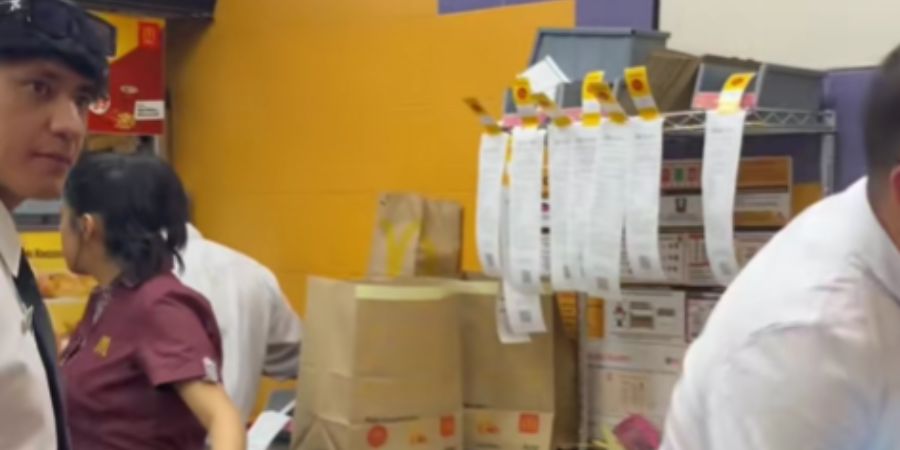 Estafeta mostra bastidores do serviço de entregas no McDonald’s e torna-se viral. Saiba porquê
