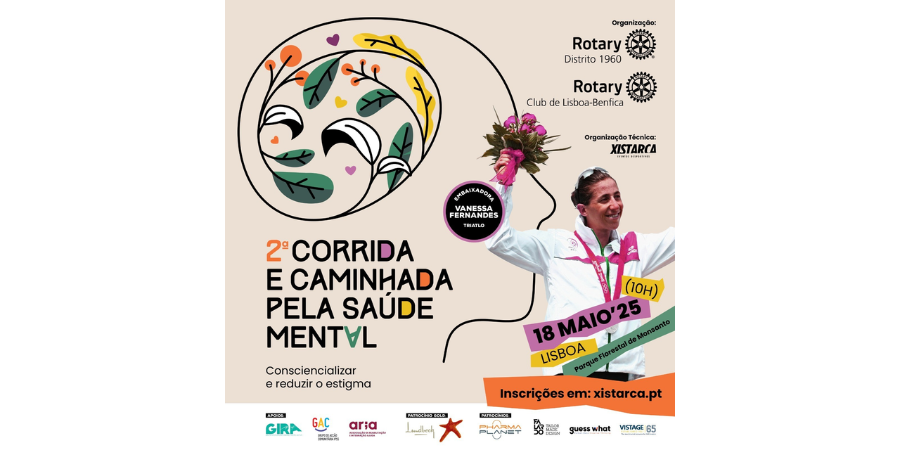 Corrida e Caminhada Solidária pela Saúde Mental está de regresso com Vanessa Fernandes na casa de partida