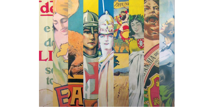 Recorde Raul de Caldevilla. Cartazes publicitários do setor segurador em exposição